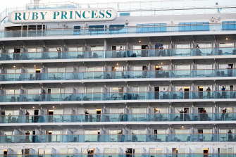 The Ruby Princess cruise ship was the source of hundreds of Australian COVID-19 cases.