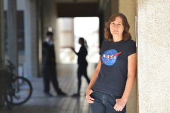 Katie Mack during her spell as a researcher in theoretical cosmology at the University of Melbourne.