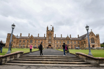 The City of Sydney and Randwick LGAs have “rubbery” population estimates because of the absence of international students.