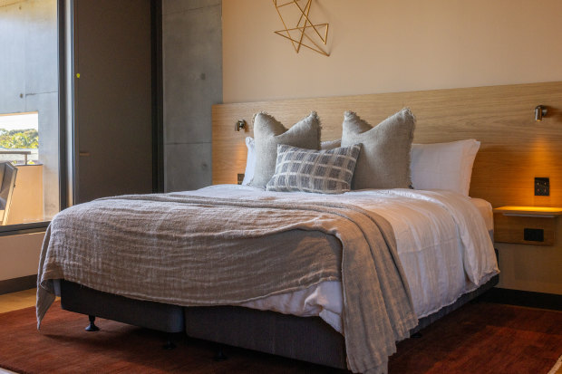 Centrally located Hotel Marvell, a five-minute walk to the beach.