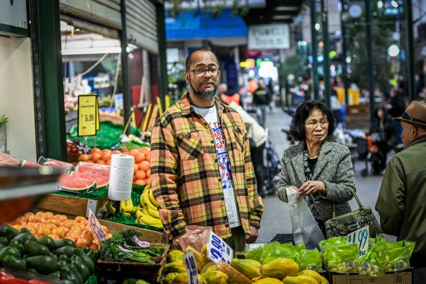 George Kanjere of the Save The Preston Market campaign.