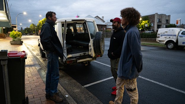 Shakeshaft pays tribute to Night Crew workers Steph Olsen and Zac Craig.