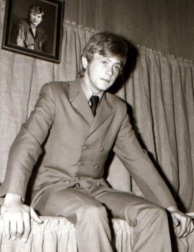 Johnny Farnham soon after the success of Sadie (The Cleaning Lady), in 1969.