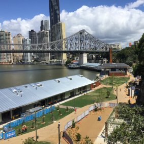 Fireworks will launch from Howard Smith Wharves for the first time ever. 
