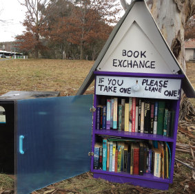 The O'Connor Little Library is an element of the Canberra sharing community