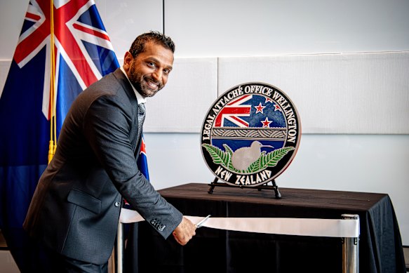 Patel opens the FBI field office in New Zealand in July.