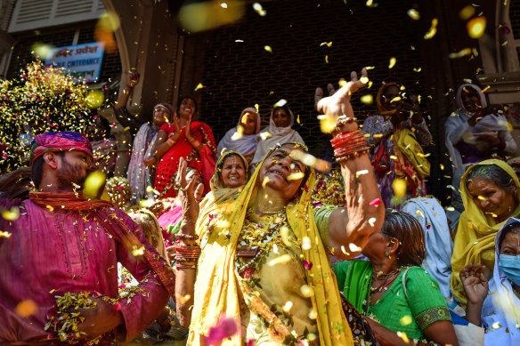 Prime Minister Anthony Albanese arrives in India in time for Holi, the Hindu spring festival.