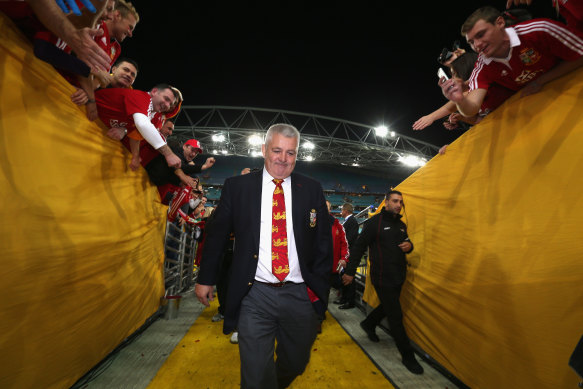 Gatland coached the Lions to a series victory in Australia a decade ago but won’t be at the helm for their return in 2025.
