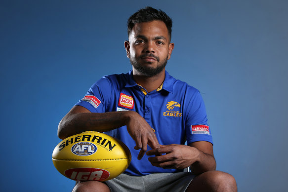 Eagles forward Willie Rioli has been provisionally suspended.