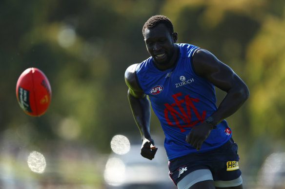 Majak Daw has been fined $1200 for driving while suspended and driving an unregistered vehicle in November 2021.