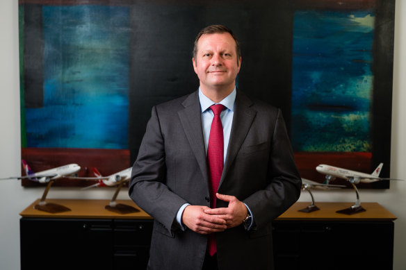 Brisbane Airport Corporation chief executive officer, Gert-Jan de Graaff. 