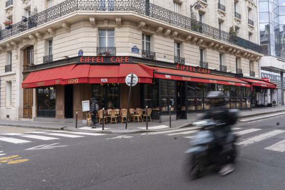 The streets – and the cafes – of Paris are unseasonably quiet ahead of the Olympics.