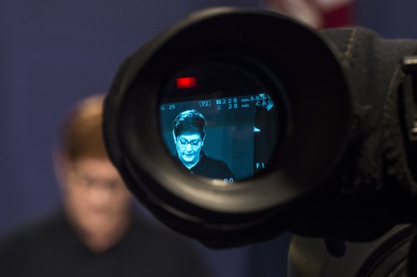 Foreign Minister Marise Payne’s colleagues say she’s smart and on top of her brief but is reluctant to front media.