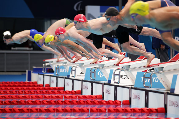 Aussie duo Liam Schluter and Ricky Betar finished fourth and seventh in the men’s 200m freestyle S14. 