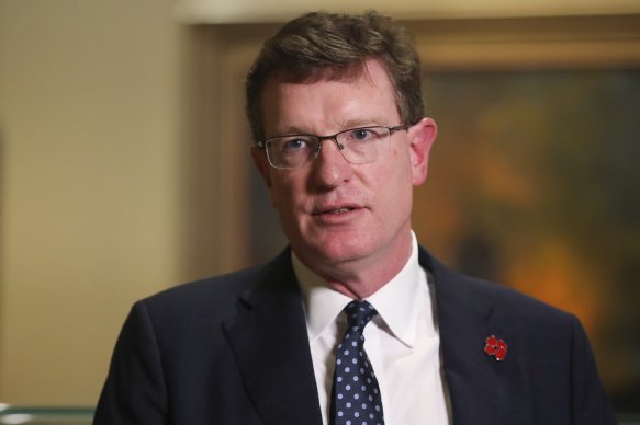 Minister for Veterans’ Affairs and Defence Personnel Andrew Gee doesn’t support the use of the phrase “thank you for your service” for veterans.