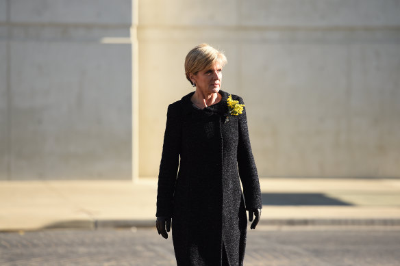 Julie Bishop, Australia’s foreign minister at the time of the shooting down of MH17, helped steer geopolitical manoeuvring.