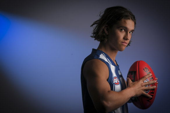 In like Flynn: North Melbourne took Flynn Perez with pick 35.