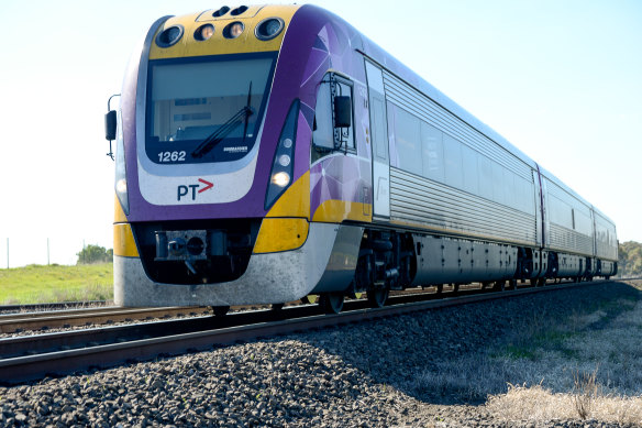 V/Line trains came to a standstill following a communications fault.