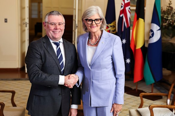 Minister for the Environment and Water Murray Watt was sworn into office by Governor-General Sam Mostyn in Canberra on Tuesday.