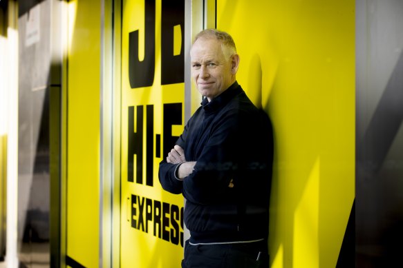 JB Hi-Fi chief executive Terry Smart.