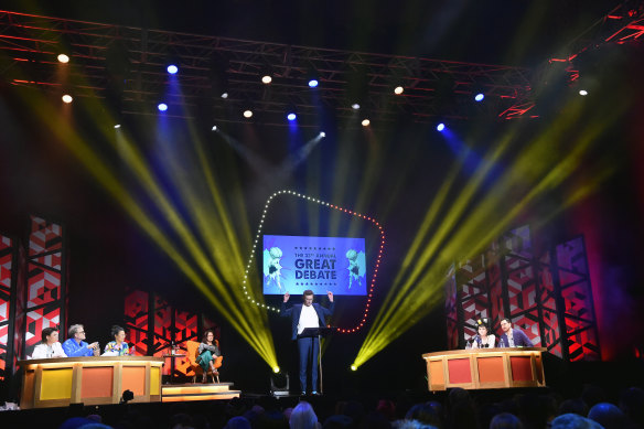 The Melbourne International Comedy Festival’s 33rd Annual Great Debate.
