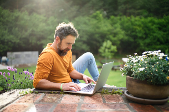 Many office employees became used to working from home during lockdowns.