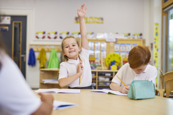 90 per cent of primary school teachers have witnessed signs of eye strain in their students.