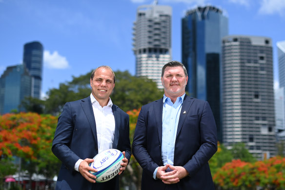 Rugby Australia CEO Phil Waugh and chairman Dan Herbert have plenty of work ahead of them.