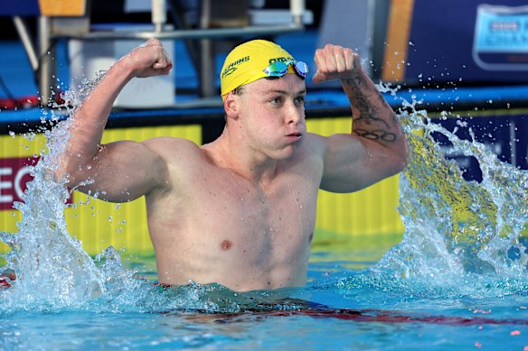 Sam Short was too good in the men’s 400m freestyle. 