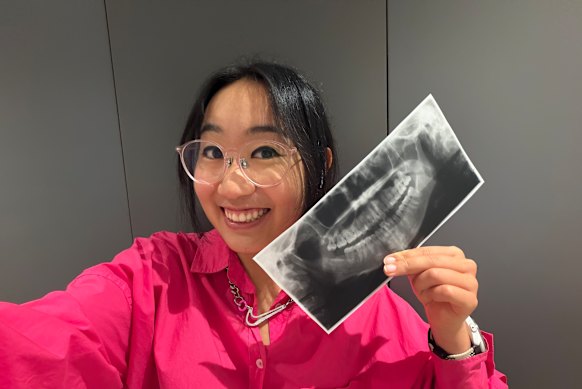 The X-ray I got at my wisdom tooth appointment revealed I have more than one tooth problem.