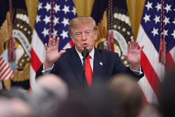 Donald Trump, pictured last Friday at the White House, has long coveted the Nobel Peace Prize.