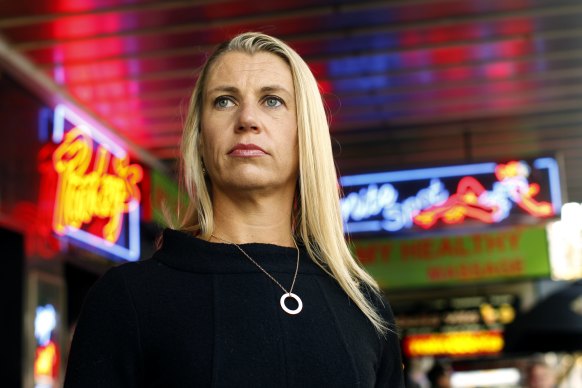 Former police officer Samantha Barlow, pictured in 2013.