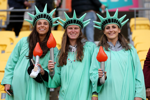 USA fans.