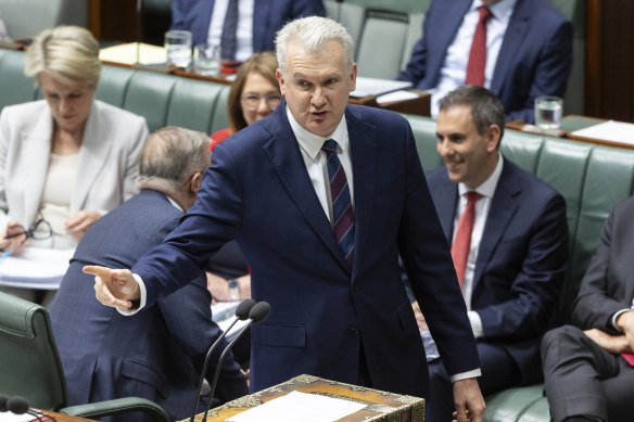 Employment and Workplace Relations Minister Tony Burke has accused the opposition of voting down pay rises across crucial industries.