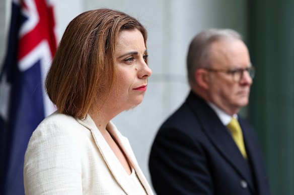Minister for Communications Anika Wells.