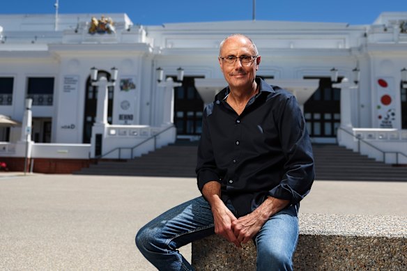 Matt Golding at Old Parliament House.