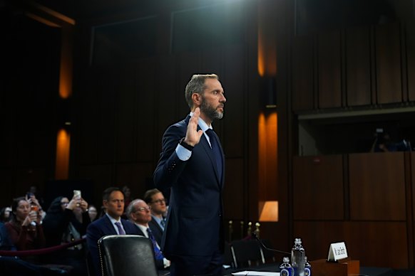 Former Justice Department special prosecutor Jack Smith appeared before a Senate inquiry on Tuesday.