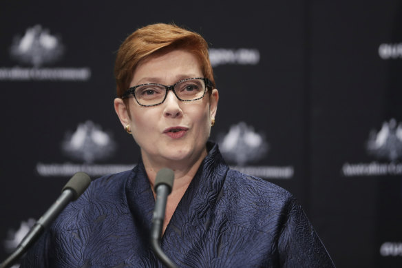 Minister for Foreign Affairs Marise Payne has expressed her reservations about the WHO.