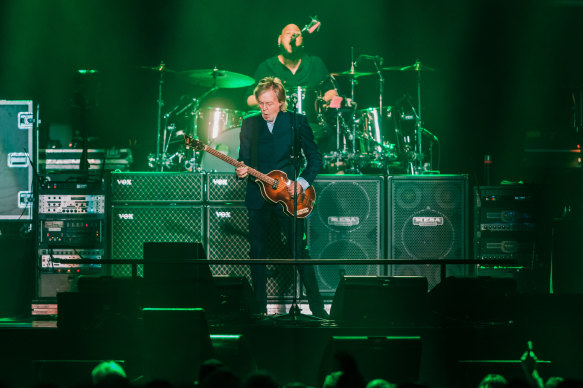 Paul McCartney plays plays Marvel Stadium: Beatles songs got the best reception.