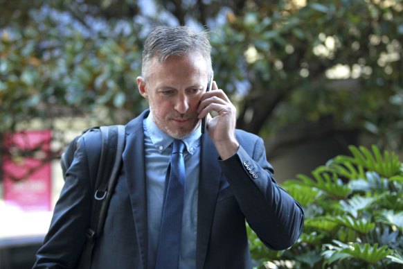 Accused of embezzlement: Titus Day.