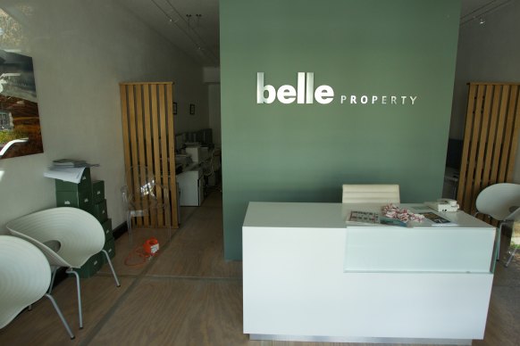 The Belle Property real estate agency in Byron Bay that was run by Sarah Dougan.