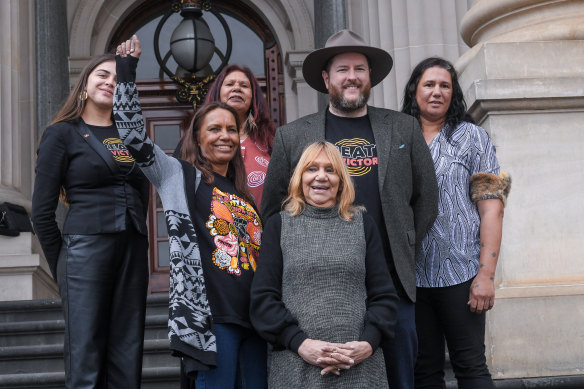 Members of the First Peoples’ Assembly of Victoria visited the Victorian Parliament on Tuesday to watch a bill being passed to establish a Treaty Authority.