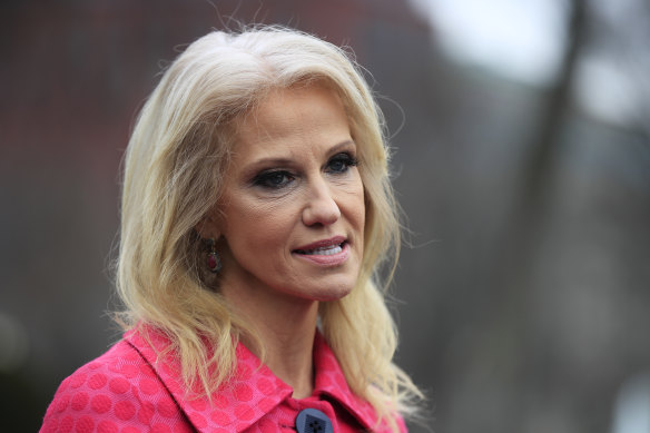 Kellyanne Conway is the US President's top aide.