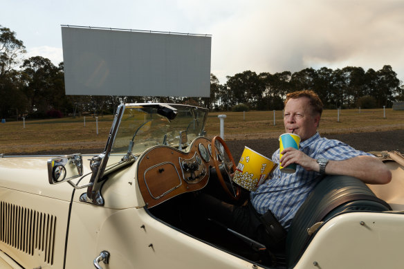 David Kilderry, co-owner of Dandenong’s Luna Drive-in, says cinema operators have yet to receive any specific industry assistance from the government apart from JobKeeper.