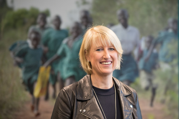 Claire Rogers when she was appointed CEO of World Vision in 2017.