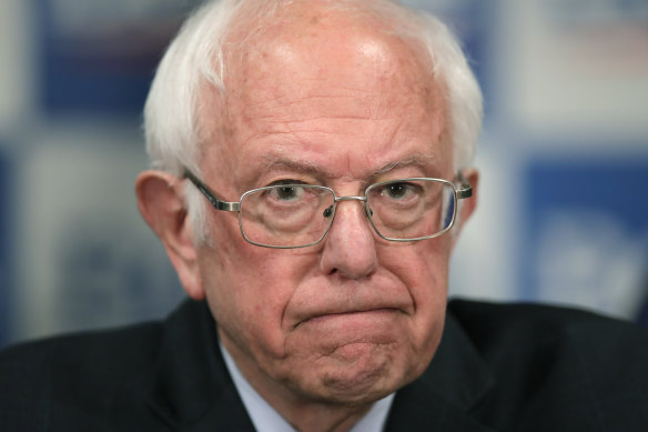 US Senator Bernie Sanders says Joe Manchin is afraid of standing up to special interests.