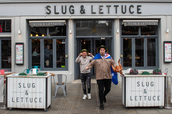 The Slug and Lettuce is one venue that will introduce surge pricing. 