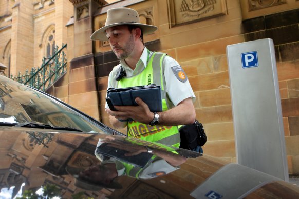 Parking inspectors in NSW have given motorists some grace before issuing a fine recently.
