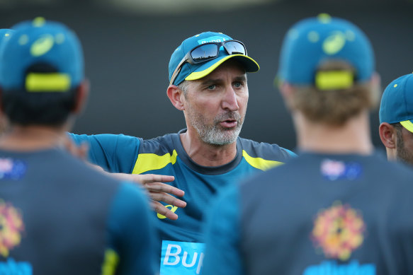 Jason Gillespie has described Australia’s attack as “awesome”.