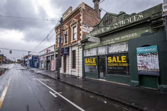 Brunswick Street in Fitzroy is one of the roads that could be impacted. 